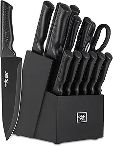 15 Pcs Kitchen Knife Set